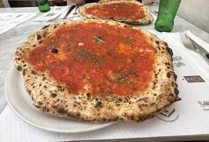   at Pizzeria da Michele in Naples