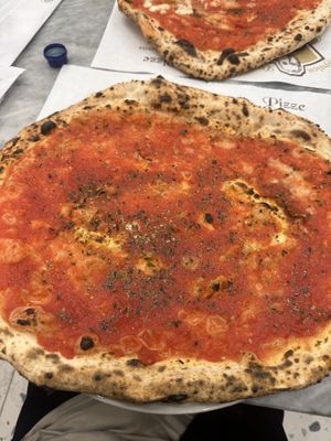   at Pizzeria da Michele in Naples