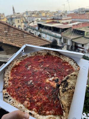   at Pizzeria da Michele in Naples