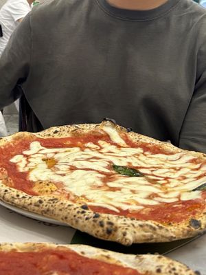   at Pizzeria da Michele in Naples