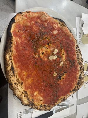   at Pizzeria da Michele in Naples