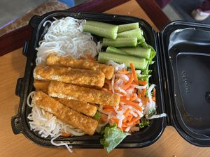 Vermicelli Bowl w Crispy Tofu  at La Baguette in Palm Desert