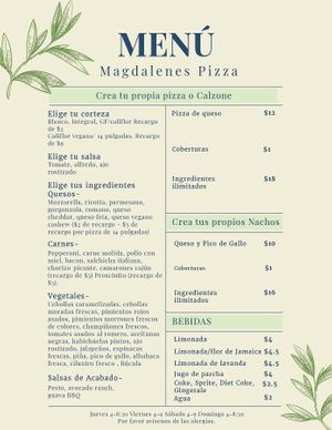   at Magdalenes Pizza in Aguadilla