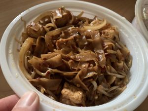 Fat noodles  at Spice Island Tea House in Pittsburgh