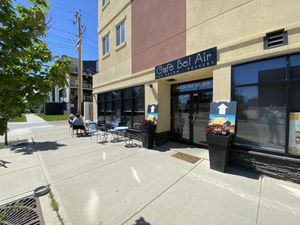   at Cafe Bel-Air in Edmonton