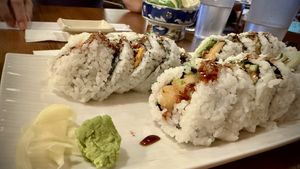 Yam combo   at Kinkura in Vancouver