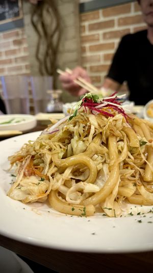 Udon  at Kinkura in Vancouver