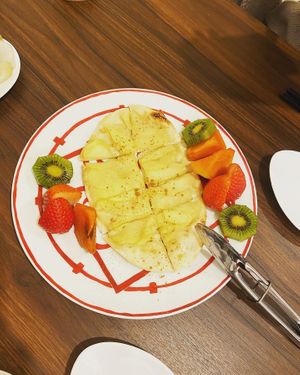 Apple pizza   at Kuwaddo 桑っど in Kisarazu