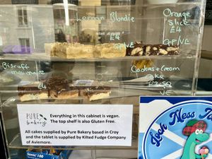 Vegan cakes   at No. 19 in Avoch