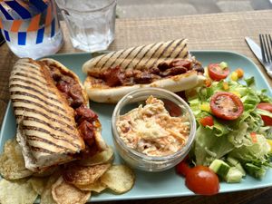 Vegan chilli panini   at No. 19 in Avoch
