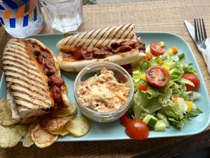 Vegan chilli panini   at No. 19 in Avoch