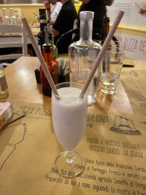 Lemon sorbet   at Wikipizza La Vera Pizza di Sardegna in Dorgali