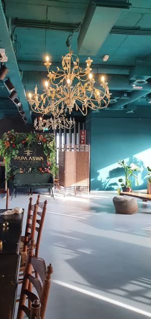 Interior at Papa Aswa in Amsterdam