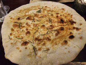 Garlic bread at Michelangelo Italian Restaurant in Ryde