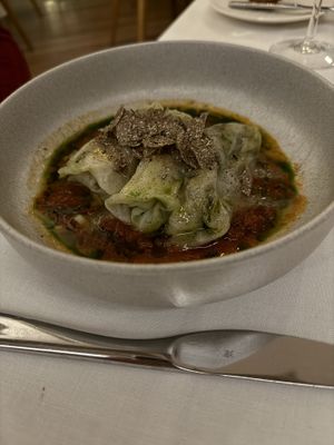 Cabbage rolls  at Roof Garden in Athens