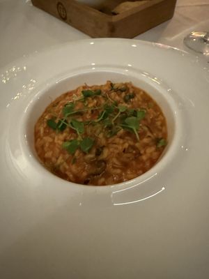 Risotto   at Roof Garden in Athens