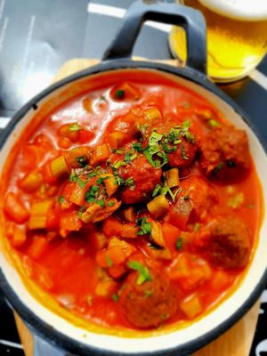 Falafel at Bar Parada in Tenerife