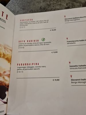 Menu #Veganuary at Bolle Pizzeria Seregno in Seregno