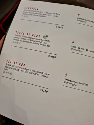 Menu #Veganuary at Bolle Pizzeria Seregno in Seregno