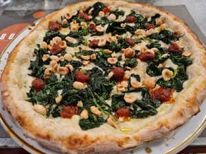 Wuthering Heights pizza (vegan) #Veganuary at Bolle Pizzeria Seregno in Seregno