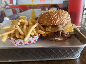   at Rez Burger  in Mckinney