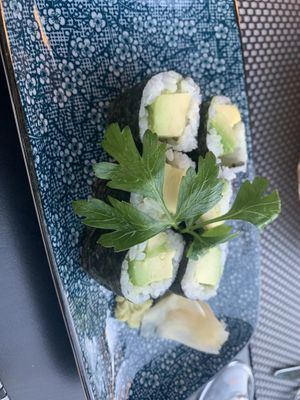 Avocado maki   at Tatsumi-Thai Phuket in Albufeira