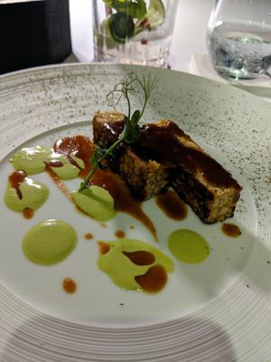 Tempeh at Petra in Santorini