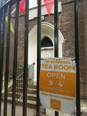 Tea Room open Thu-Sun 9am-4pm, check website for tower's viewing platform times at Severndroog Castle Tea Room in South East London