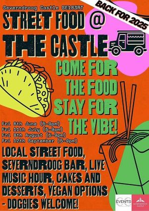 Lovely vegan options as ever, with e.g. Chef Yogis, Joy's Caribbean Fusion, etc. at Severndroog Castle Tea Room in South East London