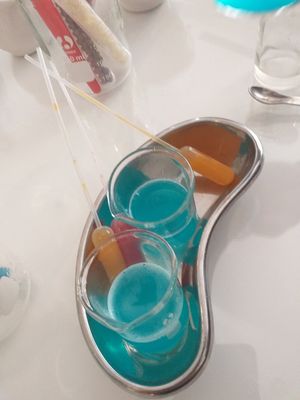 Before it was passion fruit or strawberry flavour at The Drawing Rooms in South West London