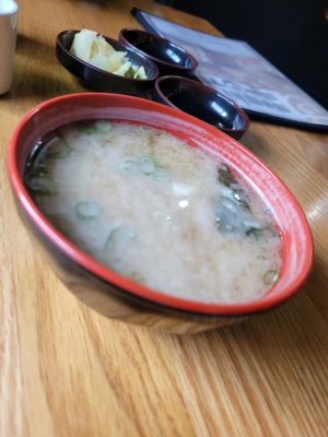 Veggie Miso at Sushi Spot in Arcata