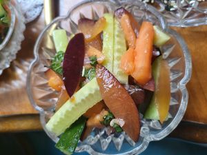 Side salad at Ostara Bar in Oslo