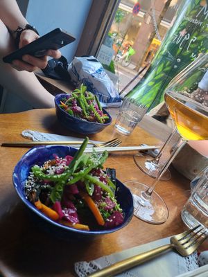 Hand pulled noodles at Ostara Bar in Oslo