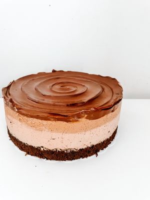 Chocolademousse taart  at Junglicious in Evergem