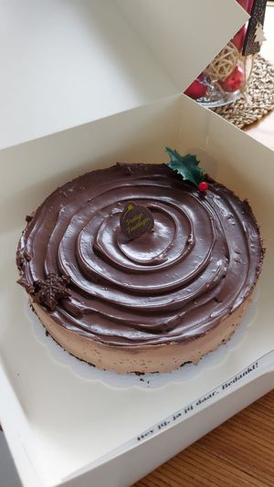 Chocolatemoussetaart, gluten free version at Junglicious in Evergem