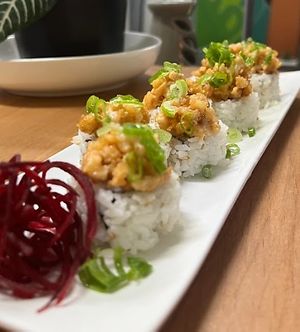 Lemon roll at Bhumi in Tijuana