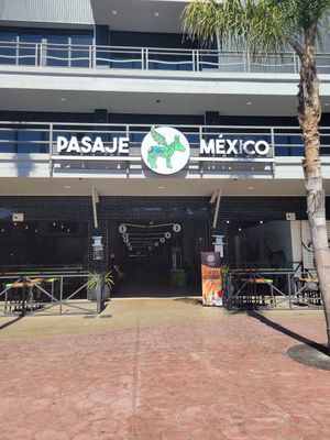 Outside at Bhumi in Tijuana