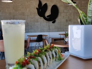Sake cóctel at Bhumi in Tijuana