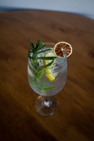 Gin&tonic at Bhumi in Tijuana