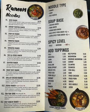   at Umami Noodle in Cuyahoga Falls