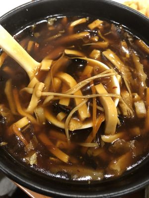 2. Hot and sour soup   at Lucky Vege House Inc in Brooklyn