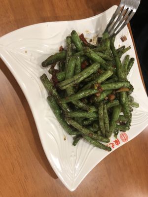 30 sautéed string bean   at Lucky Vege House Inc in Brooklyn