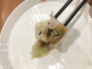 Steam dumpling   at Lucky Vege House Inc in Brooklyn
