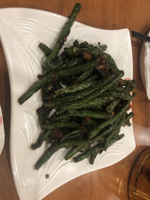 30 sautéed string bean   at Lucky Vege House Inc in Brooklyn