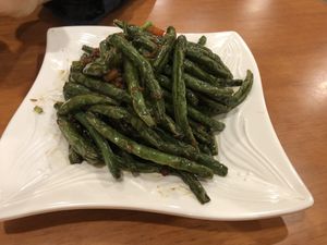 30 sautéed string bean *2  at Lucky Vege House Inc in Brooklyn
