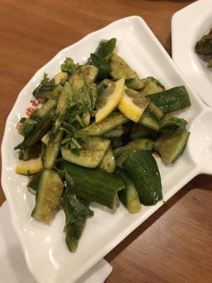 25 lemon cucumber 🥒   at Lucky Vege House Inc in Brooklyn