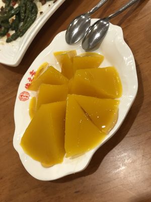 122 mango pudding   at Lucky Vege House Inc in Brooklyn