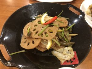 79 pickle lotus roots 花椒泡 泡椒   at Lucky Vege House Inc in Brooklyn