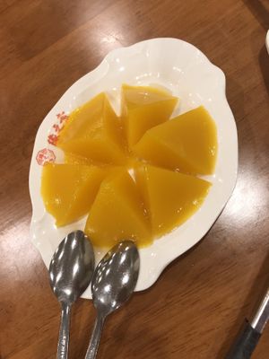 122 mango pudding   at Lucky Vege House Inc in Brooklyn