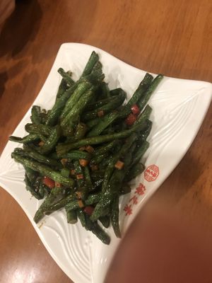 30 sautéed string bean   at Lucky Vege House Inc in Brooklyn
